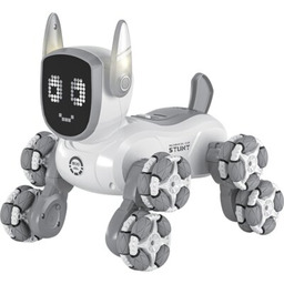 S-LINE Robot zdalnie sterowany Robo Pies RCC304 Szary