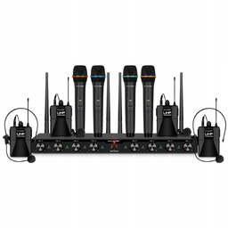 Mikrofony bezprzewodowe Shudder SDR1083 8 kanałowe