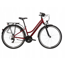 Rower Kross Trans 1.0 Lady 19"rubinowy