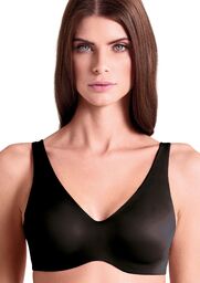 Biustonosz na fiszbinach Lormar Ultra Black mikrofibra wyjmowane
