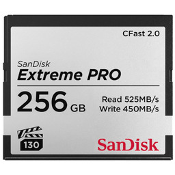 SanDisk Karta pamięci CFast 2.0 256GB Extreme PRO