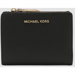 MICHAEL KORS Czarny portfel skórzany