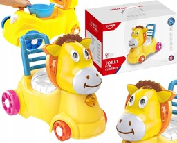 3w1 Interaktywny Jeździk Pchacz Nocnik 2097