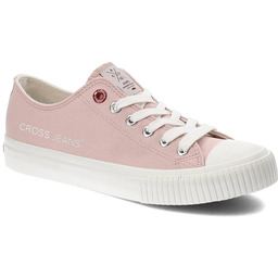 Cross Jeans Różowe Trampki Damskie Modne Obuwie