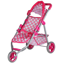 Woopie Royal Trójkołowa Spacerówka Wózek Dla Lalek Serce