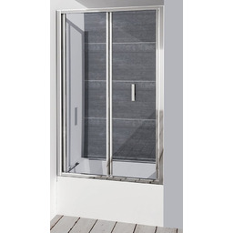 DEEP drzwi prysznicowe składane 1000x1650mm, szkło czyste MD1910