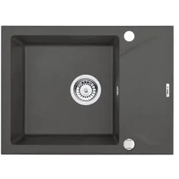 Deante Evora ZQJ T11A Granitowy Antracyt Zlewozmywak prostokątny