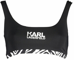 KARL LAGERFELD KOSTIUM KĄPIELOWY TOP DAMSKI CZARNY
