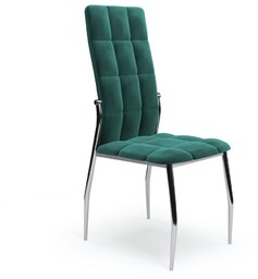 Krzesło k416 ciemny zielony velvet halmar