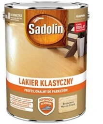 SADOLIN Lakier Klasyczny 4,5L wysoki połysk bezbarwny