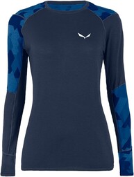 SALEWA Cristallo Warm Amr W L/S tee. Koszulka