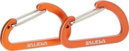 Salewa Unisex''s karabińczyk z płaskim drutem, zielono-czarny-pomarańczowy-szary-niebieski, UNI