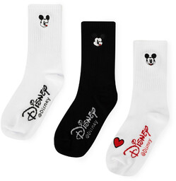 Zestaw 2 par wysokich skarpet dziecięcych Mickey&Friends ACCCS-SS24-338DSTC