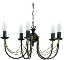 LAMPA wisząca ARES 205 Nowodvorski metalowa OPRAWA pałacowy