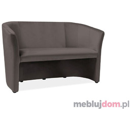 Sofa klubowa TM-2 Velvet Signal Szary