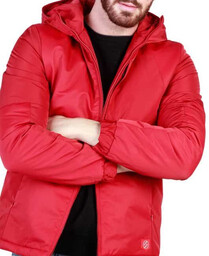 Kurtki marki Sparco model GREENWOOD. Kolor Czerwony, Odzież
