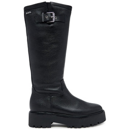 Kozaki KARL LAGERFELD Burly Biker KL43490W Czarny