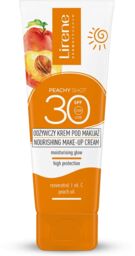 Lirene Peachy Shot, odżywczy krem pod makijaż, SPF