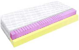 Materac 180x200 piankowy masujący z pianką konturową przewiewny