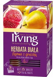 Herbata biała IRVING figowa z gruszką 20 kopertek