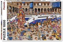 Piatnik PUZZLE 1000 RUYER, STACJA KOLEJOWA PIATNIK