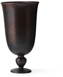 Audo PAVOT Wazon 28 cm / Ciemnobrązowy