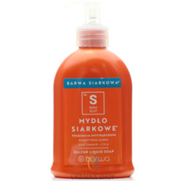 BARWA Siarkowa Mydło siarkowe w płynie 300 ml