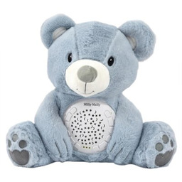 MILLY MALLY Maskotka Bear 6389 Niebieski
