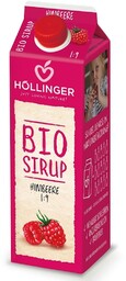 Hollinger, Syrop Malinowy Bio, 1 L