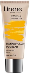 Lirene 04 Opalony 30ml podkład rozświetlający przywracający skórze