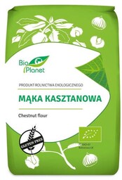MĄKA KASZTANOWA BEZGLUTENOWA BIO 700 G BIO PLANET
