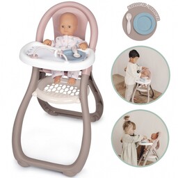 Smoby Baby Nurse Krzesełko Do Karmienia dla Lalek
