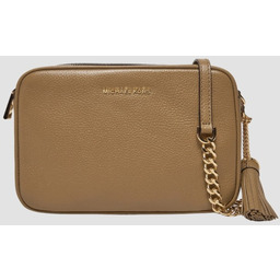 MICHAEL KORS Brązowa listonoszka skórzana