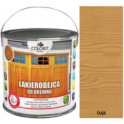 COLORIT LAKIEROBEJCA DO DREWNA 2,5L DĄB