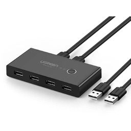 Switch przełącznik box UGreen HUB KVM USB 2x4