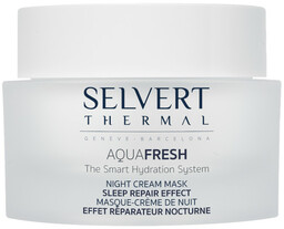 SELVERT THERMAL AquaFresh Night Cream Mask Sleep Reapir