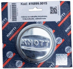 Osłona piasty łożyska KNOTT 64,2mm kapsel dekielek
