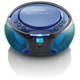 Lenco SCD-550 Bluetooth Niebieski Radioodtwarzacz CD