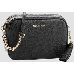 MICHAEL KORS Czarna listonoszka skórzana