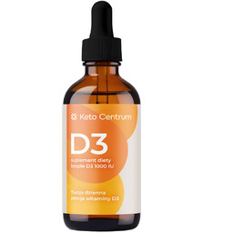 Witamina D3 w kroplach  MCT  1000