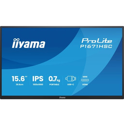 Monitor Led iiyama ProLite P1671HSC-B1 15,6'' Ips Fhd