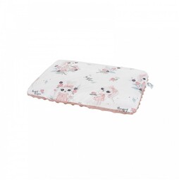 Bonjour poduszka króliczek 25/35 Romantyczny królik Minky sepia