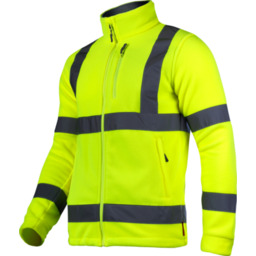 Bluza polarowa ostrzegawcza żółta "XL" CE LAHTI PRO