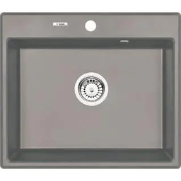 Deante Andante ZQN S103 Granitowy Szary Zlewozmywak kwadratowy