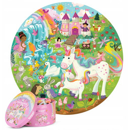 Boppi, Puzzle okrągłe 58 cm Jednorożce 150 elem.