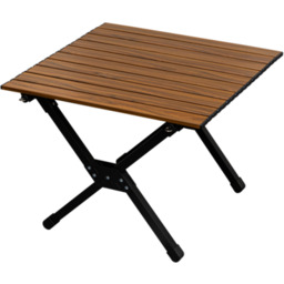 Stolik składany kempingowy imitacja drewna