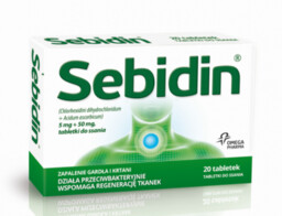 SEBIDIN - 20 tabletek