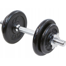 Hantla żeliwna Eb Fit z walizką (10 kg)