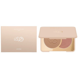 LOVRO Bronze & Blush Set prasowany bronzer