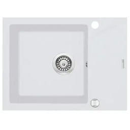 Deante Evora ZQJ A11A Granitowy Alabaster Zlewozmywak prostokątny